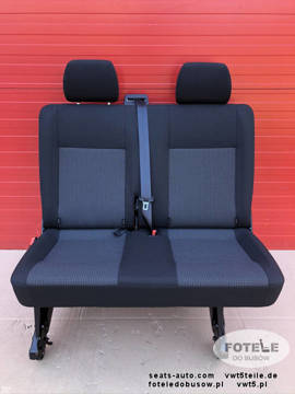 Bench rear double seat VW T6.1 T6 Transporter DOUBLE GRID t5 isofix LHD