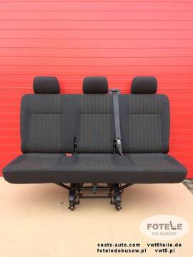 Bench rear triple seat VW T6 Transporter PANDU t5