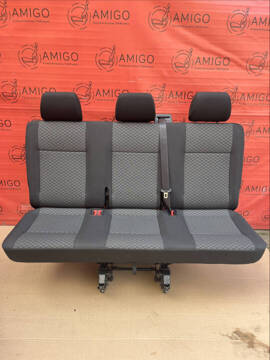 Bench rear triple seat VW T6 Transporter Quadratic t5