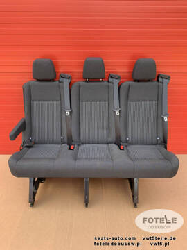 Ford Transit MK8 3 Series Seat Bench Passenger Compartment Seat Isofix Lane Adjustable