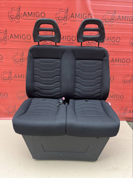 Iveco Daily VI 2014-2022 Seat double front bench cupholder passenger LHD