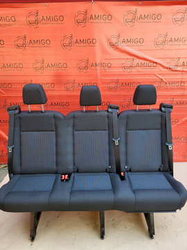 Seat Ford Transit MK8 bench triple rear three-seats V363 Lane isofix