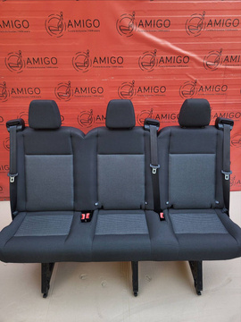 Seat Ford Transit MK8 bench triple rear three-seats V363 Traxon isofix