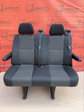 Seat Mercedes Sprinter W906 rear double bench seat isofix Lima