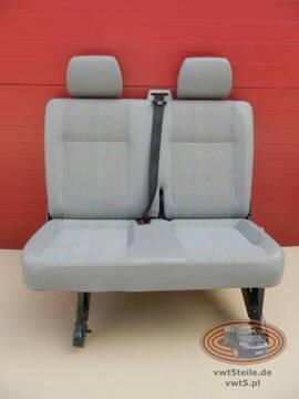 Seat Volkswagen VW T5 Inka rear double passenger bench RHD