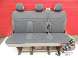 Seat triple bench Renault Trafic Opel Vauxhall Vivaro Nissan Primastar 2001-2014