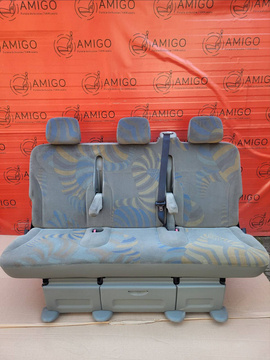 Seat triple bench Renault Trafic Opel Vauxhall Vivaro Nissan Primastar 