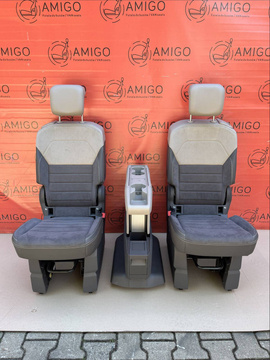 Seats NEW VW Multivan T7 1+1 ArtVelours table heated