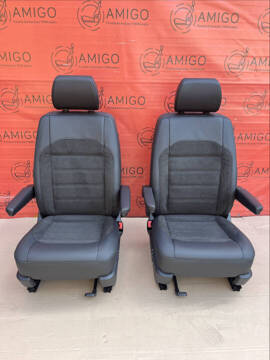 VW T6 T6.1 driver front passenger seat seats seat alcantara titanium comfort t5 Transporter