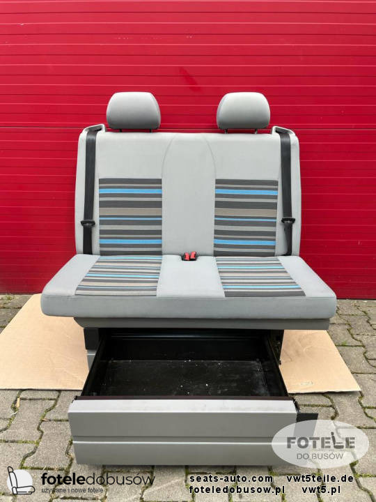 Bench rear double seat bed VW T5 T6 California | Rear seat \ double ...