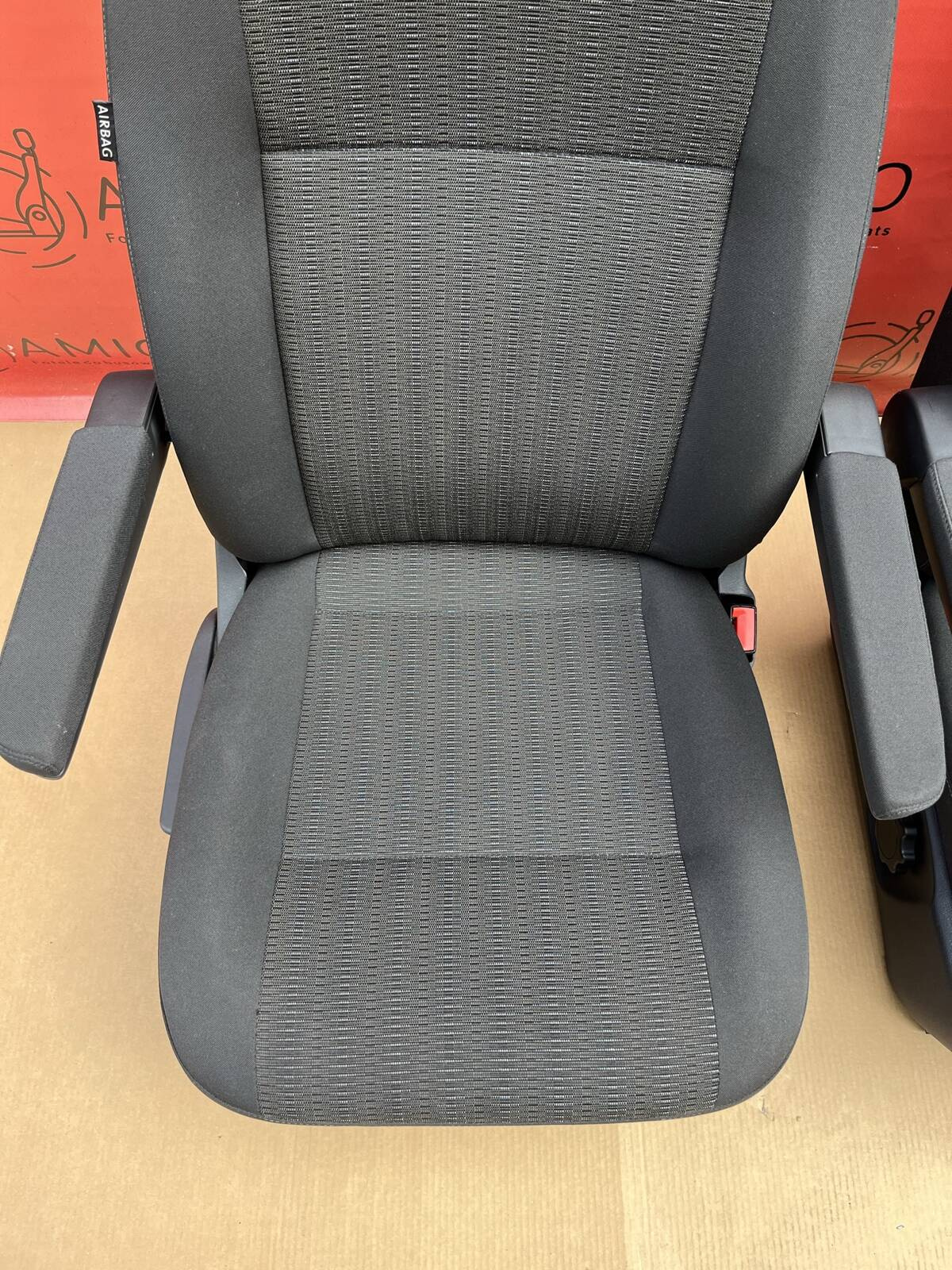 Driver passenger Captain seats seat VW T6 t5 Panda airbag | Front seat ...