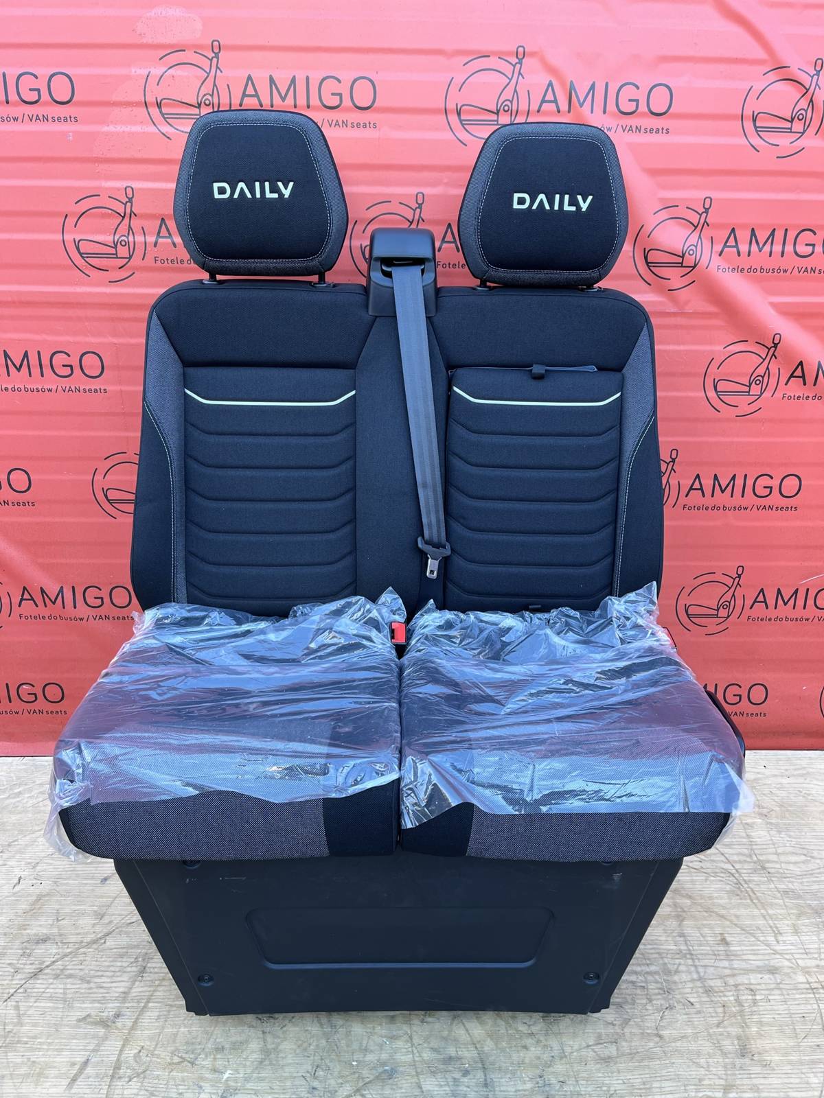 Iveco Daily VI 20142023 Seat double front bench cupholder passenger