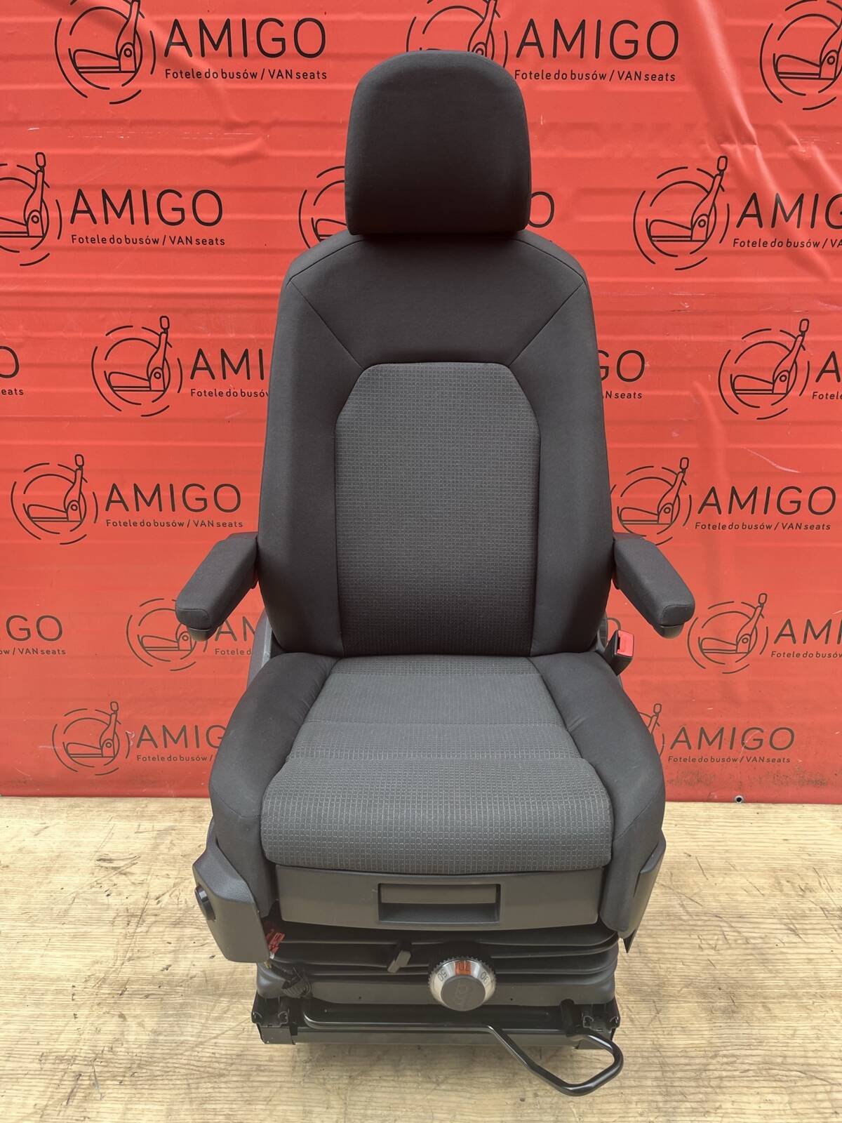 Seat MAN TGE VW Crafter II 2016-2023 double bench passenger seat front LHD, Front seat \ Double \ EU Volkswagen \ Crafter \ 2016-20.. Man \ tge \  2017-20.. VW Crafter II