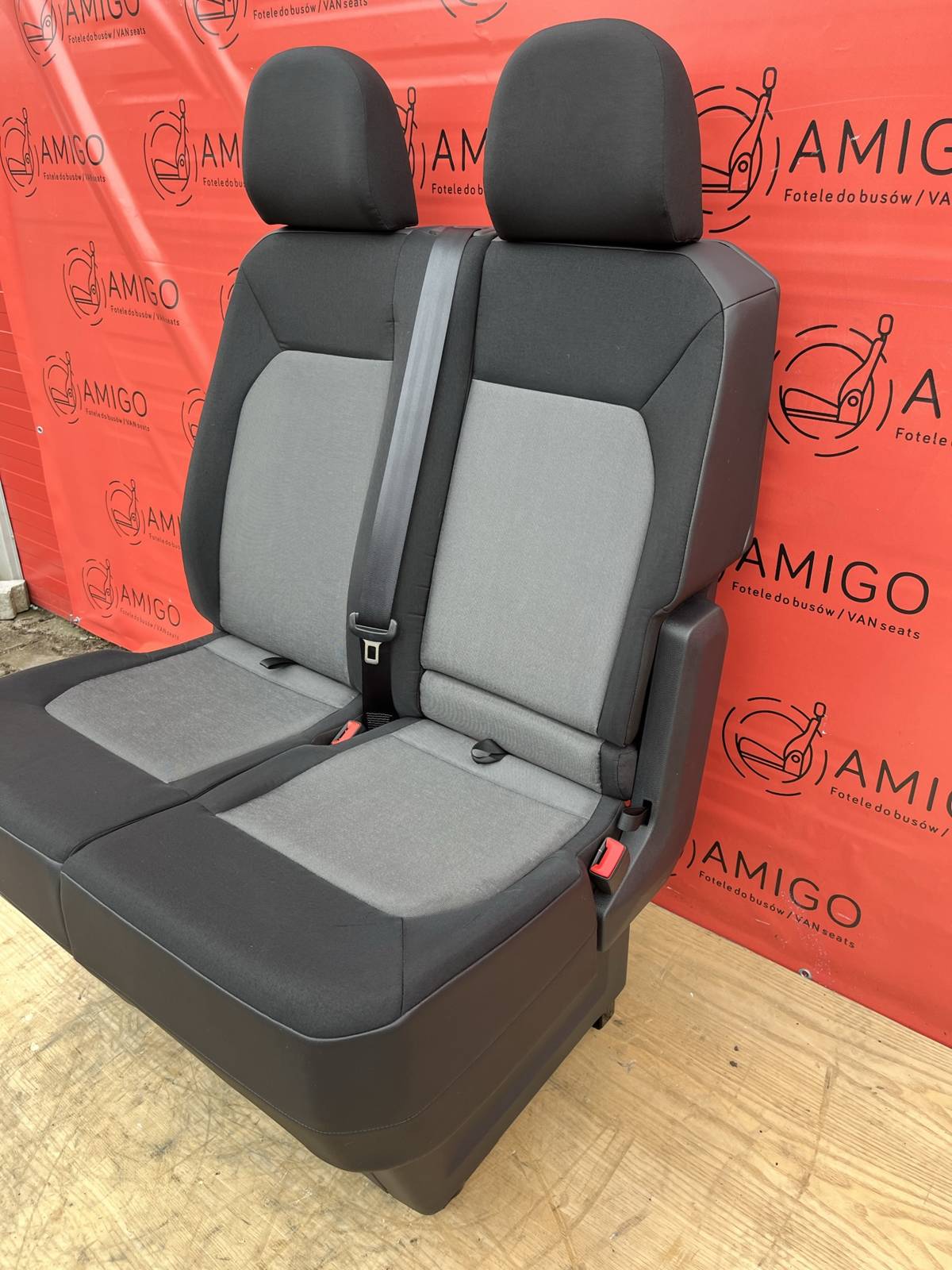 Seat VW Crafter II MAN TGE 2016-2023 double bench passenger seat
