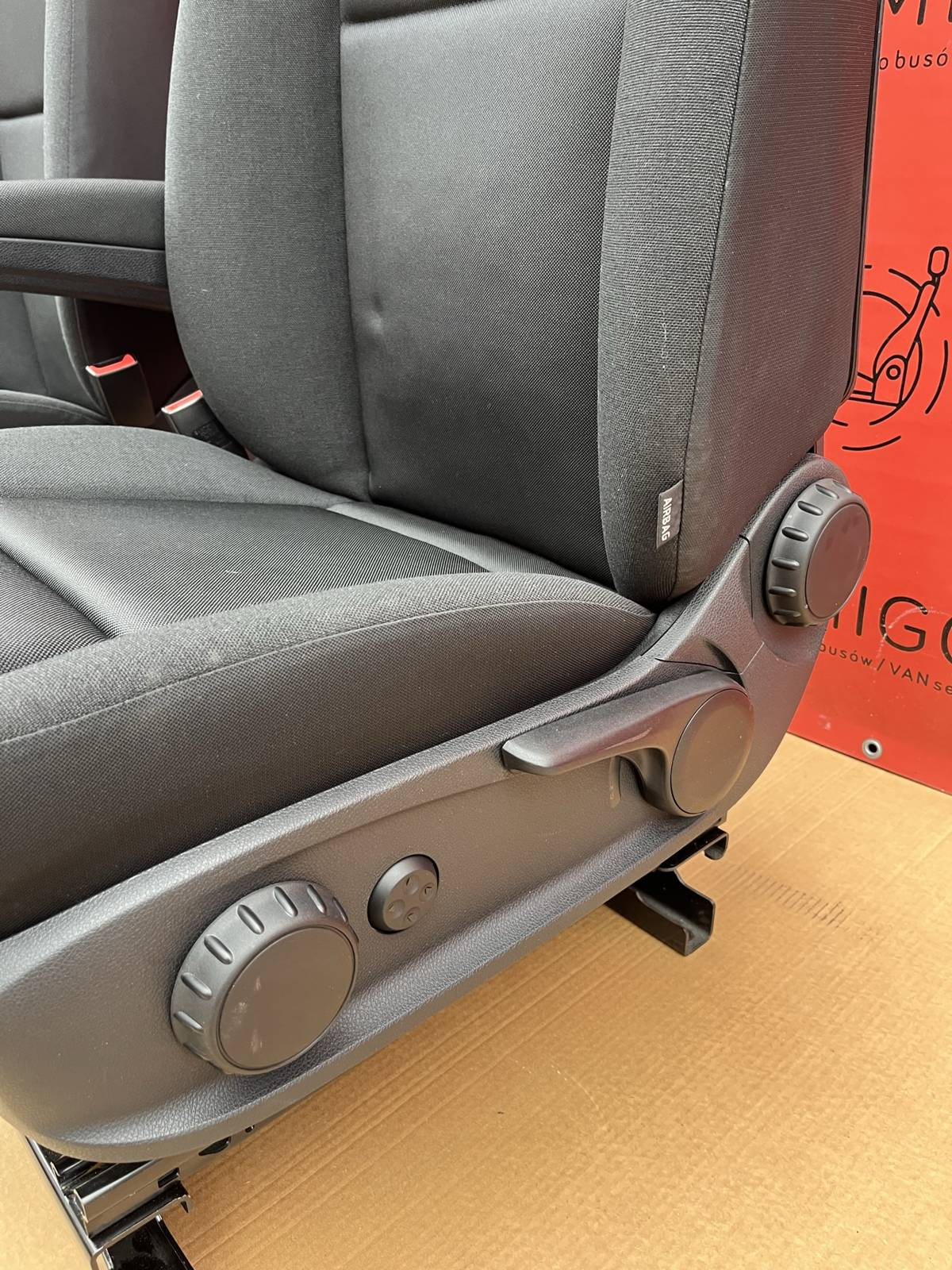 Seats Mercedes Sprinter W907 Passenger Driver Adjustments Comfort