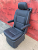 Seat single VW T5 Multivan Caravelle anthracite leather rear t6