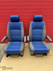 VW T5 Fahre & Beifahrersitz Multivan Sitz DUO Blau airbag