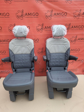 Fotele tylne NOWY VW Multivan T7 isofix Skóra Savona Lewy Prawy