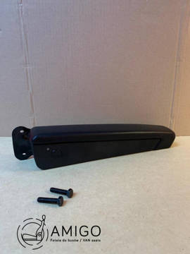 Fiat Ducato Jumper Boxer Movano C Rechte Armlehne für Fahrersitz schwarz