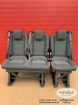 Ford Transit Custom Kombi Sitz 2+1 Einzelsitz Sitzbank Sitze Weiß Lane RHD