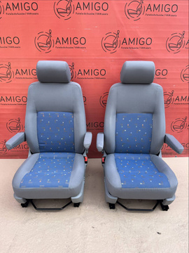 Fotele przód fotele przednie komplet VW T5 T6 kierowcy pasażera LLL