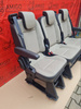Sitzbank 2+1 Ford Transit Custom 2013-2020 Rücksitze Doppel-Einzelbank LHD