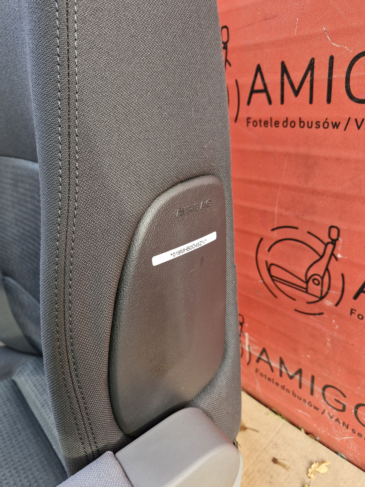 Driver passenger Captain seats seat VW T5 grey DUO Caravelle