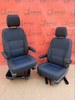 Driver passenger Captain genuine swivel seats seat VW T6.1 California Kutamo Blue