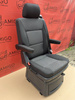 VW T6 T6.1 Drehsitz Multivan Sitz Hinten Einzelsitz Schwarz titan QUADRATIC T5