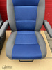 Driver passenger Captain seats seat airbag VW T5 Anthracite DUO BLUE Caravelle