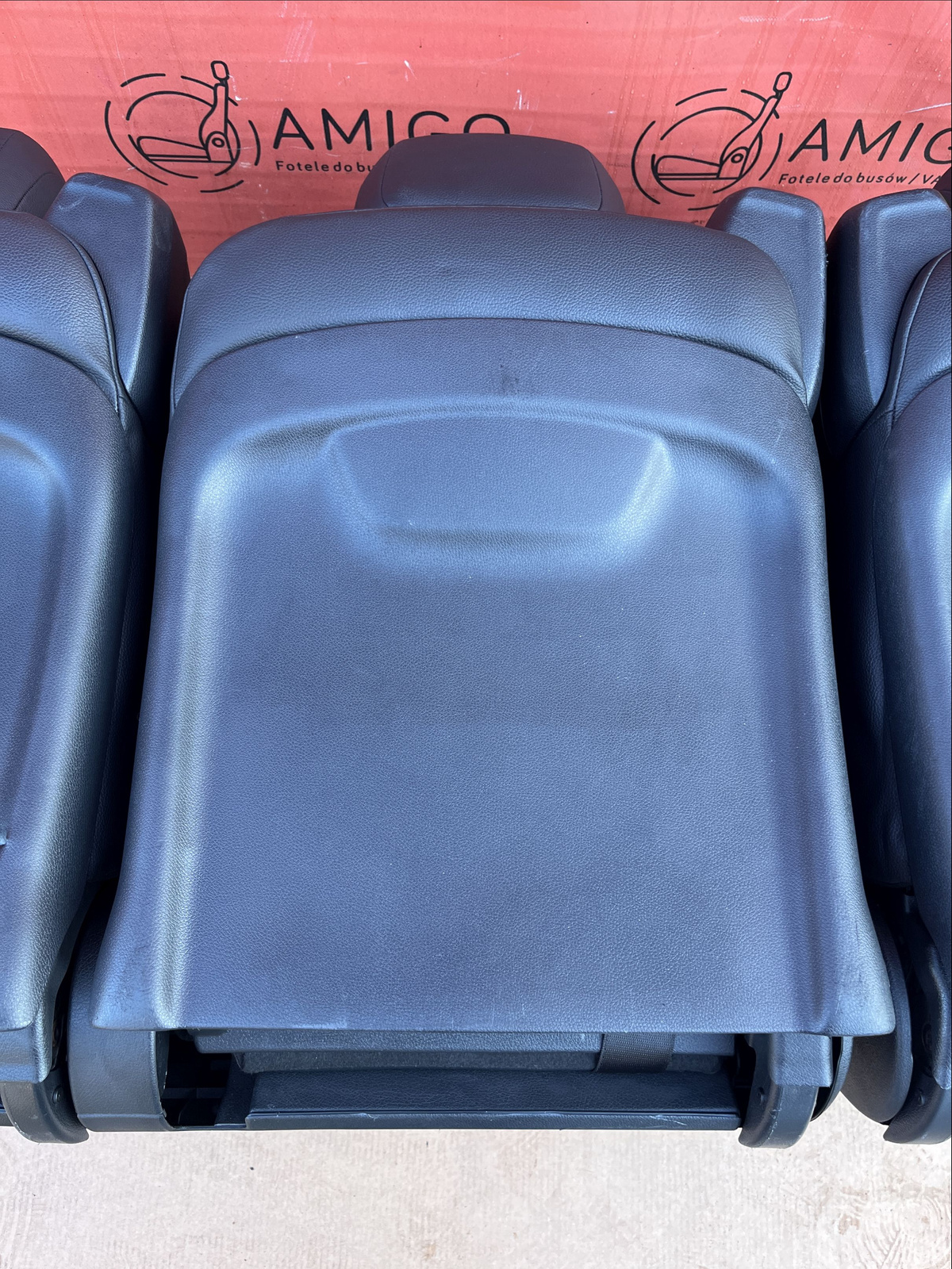 Rear Seats 2+1 bench single seat comf MERCEDES W447 Vito Tourer Leatherette LHD