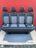 Seat VW Crafter II MAN TGE 2016-2023 quadruple rear four-seats bench belts