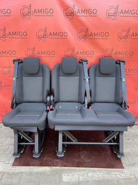 Seat Ford Transit Custom bench rear seats double single Capitol 2nd 3rd row LHD