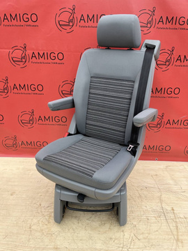 VW T5 T5.1 Drehsitz California Multivan KRETA Sitz Hinten Einzelsitz ISOFIX
