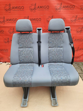 VW Crafter I2006-2016  dopplesitz Fahrgastraum Hinten OX