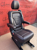 Seat single rear Mercedes V-class W447 Leather Nappa Maron Brown heated ventilated