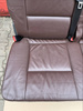Bench rear triple seat VW T5.1 T5 dattel brown leather Multivan Caravelle t6