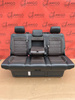 Bench rear triple seat VW T6 Mocha brown leather Multivan Caravelle t5