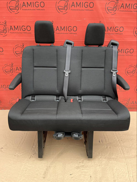 Mercedes Sprinter W907 W910 Sitzbank Sitz Fahrgastraum Hinten Maturin isofix Armlehne