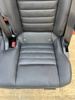 Seat Ford Transit Custom bench rear seat double Dark Palazzo Salerno Leather