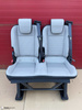 Seat Ford Transit Custom bench rear seat double Capitol Palazzo Grey