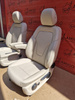Seat Mercedes V class W447 driver passenger seats beige leather adjustments armrest 