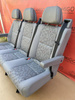 Seat VW Crafter I Mercedes Sprinter W906 2006-2016 rear triple bench OX armrest