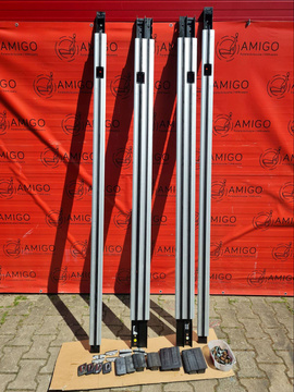 Rear rails for seats Volkswagen T5 set