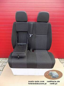 Fotel Mercedes Sprinter 906 podwójna kanapa pasażera RHD 2006-2009