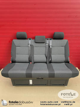 Kanapa trzyosobowa VW T6 T6.1 Multivan Quadratic