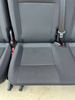 VW T6 T5 Sitzbank KUTAMO Schwarz Sitz Sitze 3er Bus Einzelsitz Doppelbank