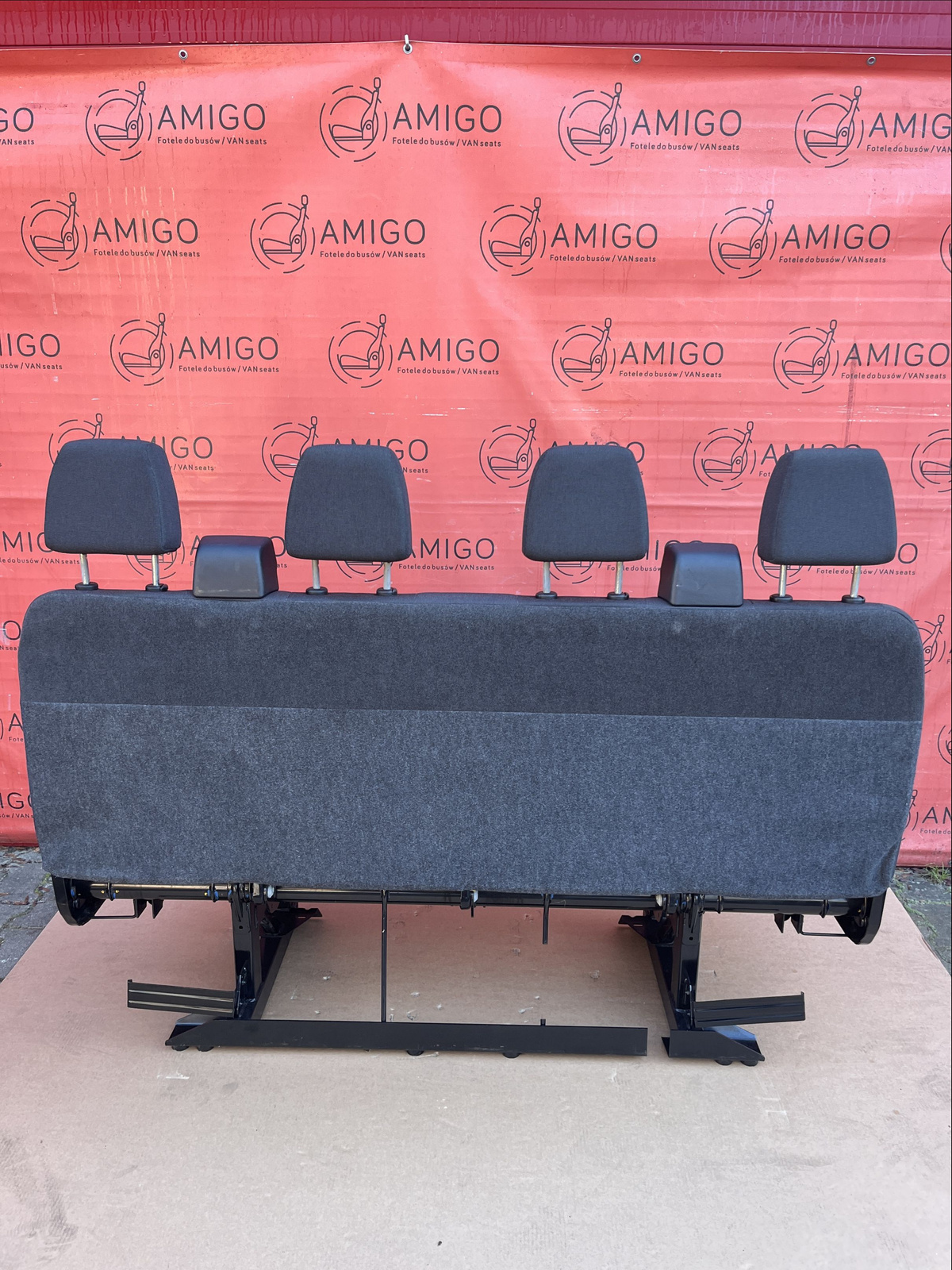 Ford Transit MK8 4 seat bench passenger compartment seat isofix Traxon DOKA