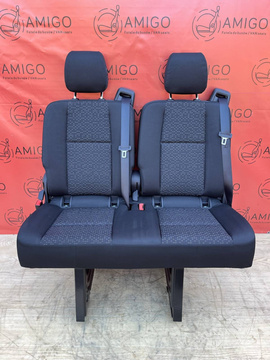 Mercedes Sprinter W907 Sitzbank Sitz Fahrgastraum Hinten Caluma isofix