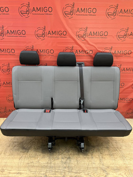 VW T6.1 T6 T5 Sitzbank Mesh Palladium Grau Sitz Sitze 3er Bus